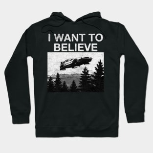 I Want To Believe Delorean Hoodie